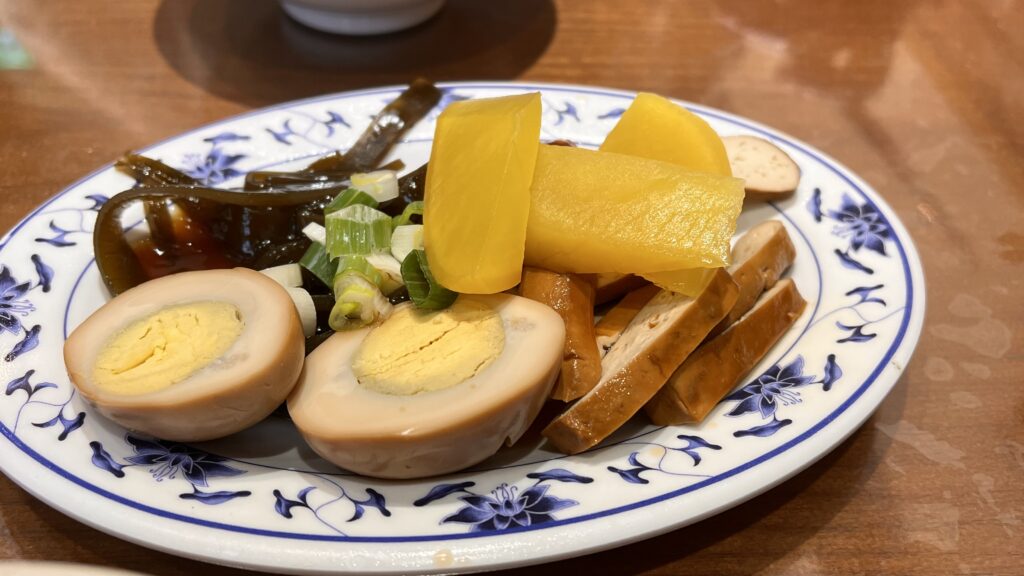 三元號魯肉飯-小菜