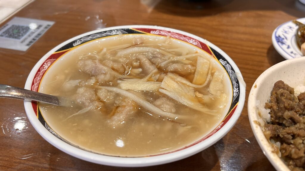 三元號魯肉飯-魚翅肉羹湯