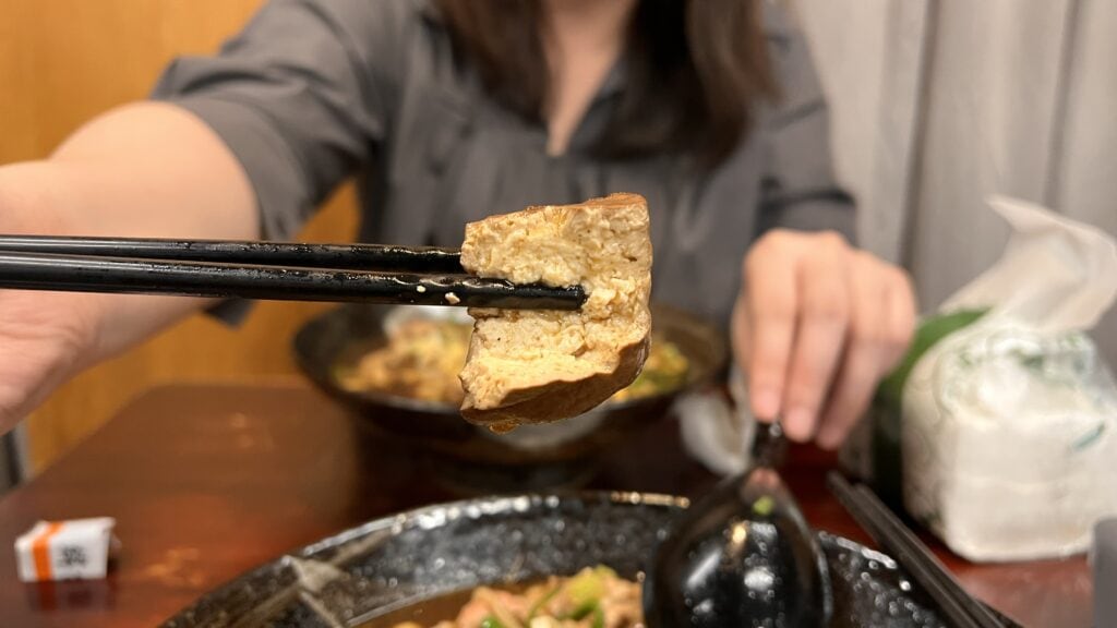 韓記老虎麵食館-老虎麻辣燙拉麵的豆腐